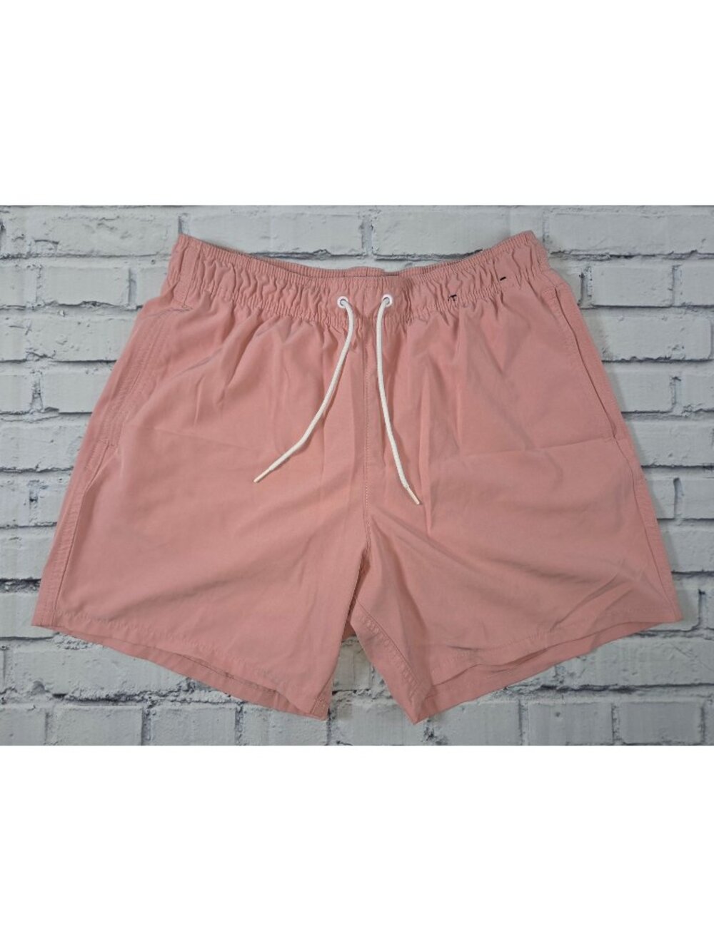 Hollister Mens Pink 4-Way Stretch Swim Shorts Size Medium